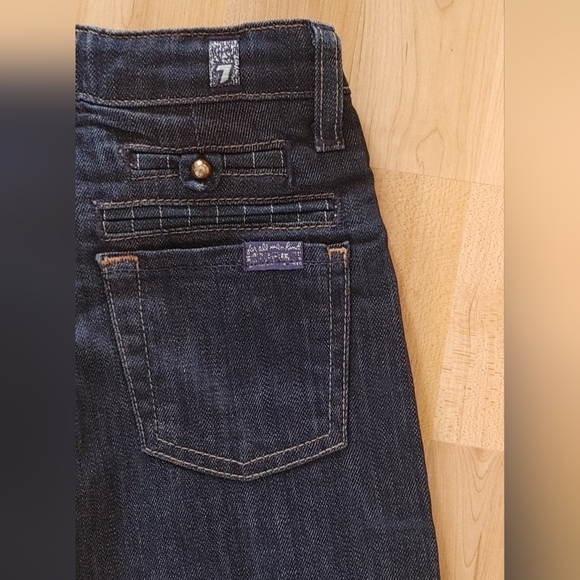 7 For All Mankind A Line Bermuda Shorts size Girls 4 - Picture 7 of 8